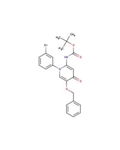 Astatech [5-BENZYLOXY-1-(3-BROMO-PHENYL)-4-OXO-1,4-DIHYDRO-PYRIDIN-2-YL]-CARBAMIC ACID TERT-BUTYL ESTER; 0.1G; Purity 95%; MDL-MFCD27991341